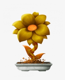 Wild Gold-leafloaf - Crypto Flowers Png, Transparent Png, Free Download
