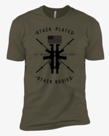 Men"s Stack Plates Stack Bodies Tee - Axe, HD Png Download, Free Download