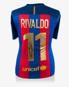 Jersey Rivaldo Barcelona, HD Png Download, Free Download