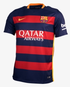 Fc Barcelona 2015/16 Men"s Official Home Jersey - Jersey Barcelona 2015 2016, HD Png Download, Free Download