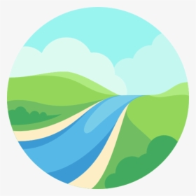 Management Living With Public - River Icon Png, Transparent Png, Free Download