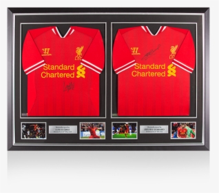 Gerrard Signed Framed Shirt, HD Png Download, Free Download