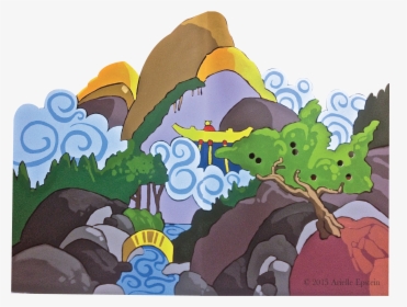 Monkey King Mountains - Illustration, HD Png Download, Free Download