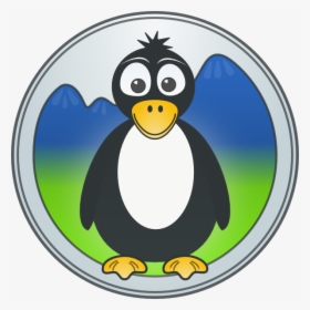 Penguin In The Mountains Svg Clip Arts - Animali Disegni Colorati Per Bambini, HD Png Download, Free Download