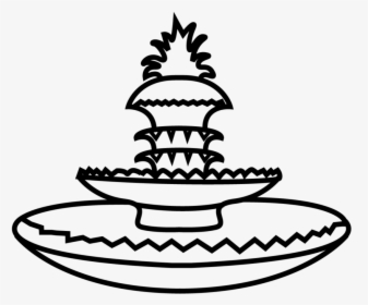 Charleston Pineapple Fountain Clipart, HD Png Download, Free Download
