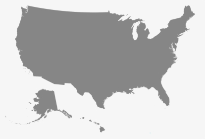 Map Of Usa - Rights Reserved To The State, HD Png Download, Free Download