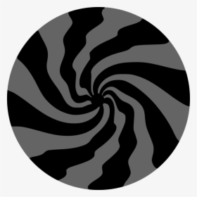 Spiral,circle,black And White - Illustration, HD Png Download, Free Download