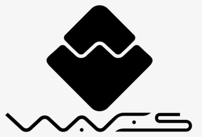 Waves Crypto Png Logo, Transparent Png, Free Download