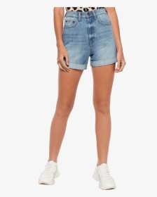 Lucy Denim Short In Colour True Navy - Pocket, HD Png Download, Free Download