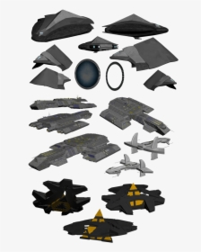 Stargate All Ships, HD Png Download, Free Download