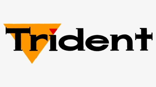 Transparent 70s Png - Trident Gum Old Logo, Png Download, Free Download