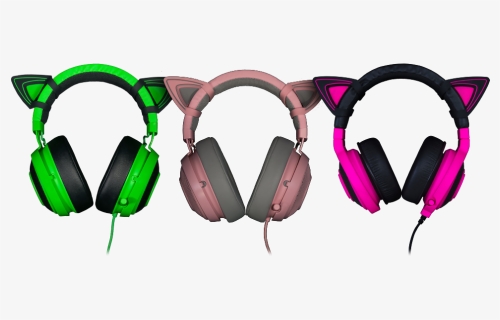Png Transparent Kitty Ears For Razer - Razer Headphones, Png Download, Free Download