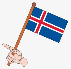 Flag, Flag Of Iceland, Iceland, Icelandic Flag - Cartoon French And Indian War, HD Png Download, Free Download
