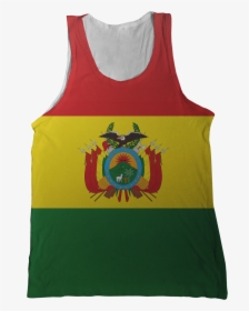 Bolivia Flag Tank Top - Bolivian Flag, HD Png Download, Free Download