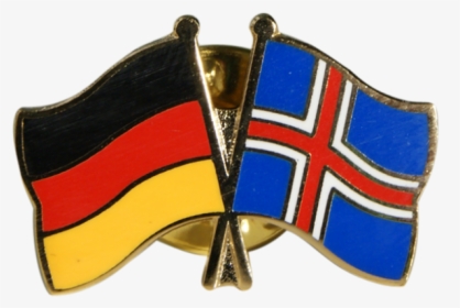 Iceland Friendship Flag Pin, Badge - Flag, HD Png Download, Free Download