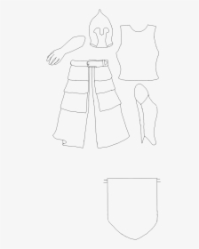 Scale Drawing Human Body - Line Art, HD Png Download, Free Download