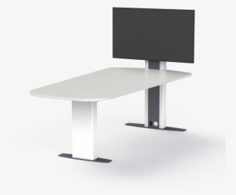 Humanscale Monitor Arm Sit Stand - Computer Desk, HD Png Download, Free Download