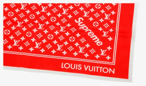 Louis Vuitton Monogram Bandana "louis Vuitton X Supreme - Magic Kingdom, HD Png Download, Free Download