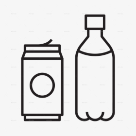 Transparent Water Bottle Icon Png - Glass Bottle, Png Download, Free Download