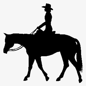 Clip Art Freeuse Library Home Page Of Catherine Wright - Western Pleasure Horse Silhouette, HD Png Download, Free Download