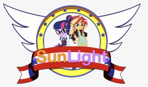 Banner Editor Superbobiann Equestria Girls Female - Sonic The Hedgehog Title, HD Png Download, Free Download