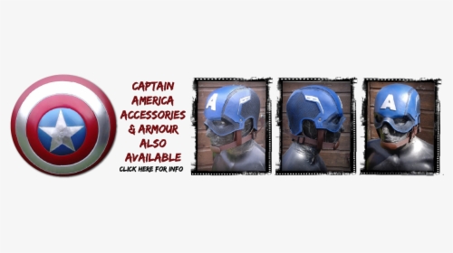 Captain America Helmet For Sale Uk - Paintball Equipment, HD Png Download, Free Download