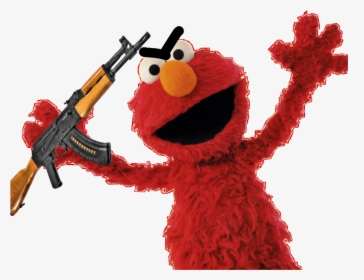Elmo Came On With That Ak47 - Transparent Elmo Png, Png Download, Free Download