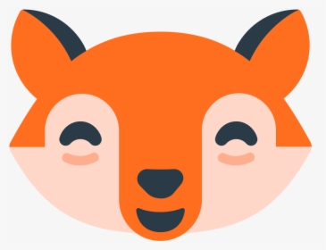 File - Fxemoji U1f638 - Svg - Heart Eyes Fox Emoji - 512 By 512 Pixels, HD Png Download, Free Download