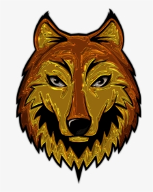 Fox, Metallizer, Art, Glass, Factory - Simple Wolf Head Easy Drawing, HD Png Download, Free Download