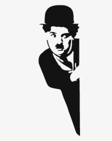 Charlie Chaplin Png - Charlie Chaplin Black And White Png, Transparent Png, Free Download