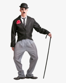 Charlie Chaplin Png Transparent Image - Vestito Anni 30 Da Uomo, Png Download, Free Download