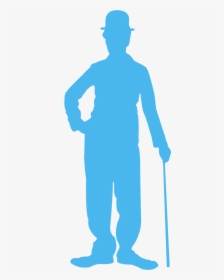 Charlie Chaplin Silhouette, HD Png Download, Free Download
