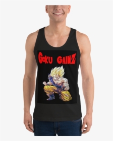 Image Of Goku Gainz - T-shirt, HD Png Download, Free Download