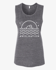 Wavy Tank Top - Active Tank, HD Png Download, Free Download