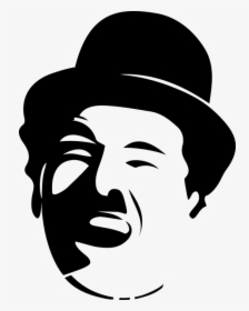 Charlie Chaplin Face Illustration, HD Png Download, Free Download