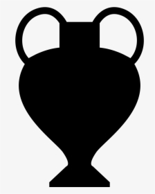 Trophy Jar Black Silhouette Shape, HD Png Download, Free Download