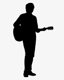 Transparent Guitar Png Clipart - Playing Guitar Silhouette Png, Png Download, Free Download