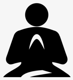 Meditation Clipart Silhouette - Meditation And Mindfulness Icon, HD Png Download, Free Download