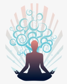 Transparent Muscle Clipart - Meditation Brain Scan Eeg, HD Png Download, Free Download