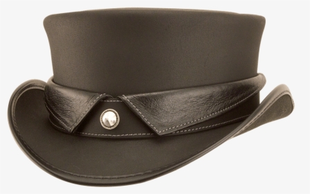 Collared Marlow Steampunk Hat - Leather, HD Png Download, Free Download