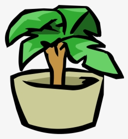 Small House Plant , Png Download - Pin Club Penguin Png, Transparent Png, Free Download