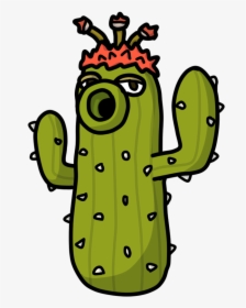 Transparent Cartoon Cactus Png - Plants Vs Zombies Garden Warfare 2 Clipart, Png Download, Free Download