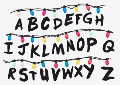 Christmas Lights Clipart Stranger Things, HD Png Download, Free Download