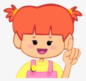 Mary Anne One Finger Up - Lottie Dottie Chicken Mary Anne, HD Png Download, Free Download