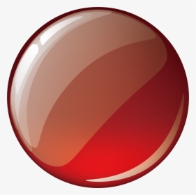 Round Red Crystal Button Png Download - Portable Network Graphics, Transparent Png, Free Download