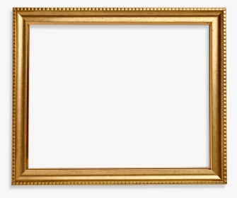 Square Frame Png Wood Gold - Gold Frame High Resolution, Transparent Png, Free Download