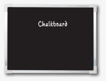 Black Chalkboard Aluminum Framed - Display Device, HD Png Download, Free Download