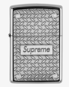 Supreme Diamond Plate Zippo "ss - Smartphone, HD Png Download, Free Download