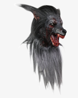 Black Wolf Mask - Mask Black Wolf, HD Png Download, Free Download