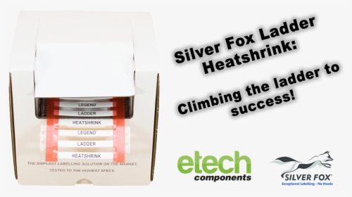 Silver Fox Ladder Heatshrink - Running Fox, HD Png Download, Free Download